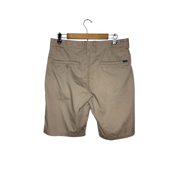 Volcom Vmonty Stretch Khaki Chino Shorts Men's Size 32 - Picture 3 of 5
